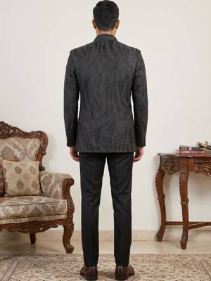 Embroidered three piece suits 3