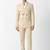 Slim-fit double-breasted two-piece suit