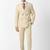 Slim-fit double-breasted two-piece suit