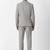 Slim-fit double-breasted two-piece suit