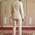 Mandarin collar 3-pieces ethnic suits