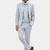 Self design slim fit single-breasted three-piece suits