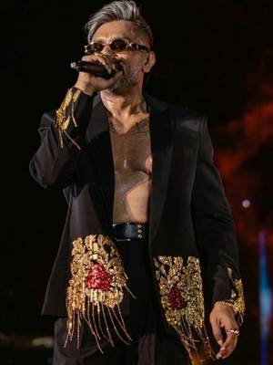 Golden crest 3 peace black hand embroidered tuxedo shirt with pant 1