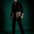 Golden crest 3 peace black hand embroidered tuxedo shirt with pant