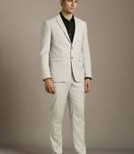 Notched lapel slim fit 2 piece suits