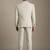 Notched lapel slim fit 2 piece suits