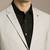 Notched lapel slim fit 2 piece suits