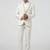 Notched lapel slim fit 3 piece suits