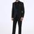 Notched lapel slim fit 3 piece suits