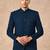 Mandarin collar tailored fit blazer and trousers suits