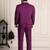 Notched lapel 2 piece blazer & trousers suits