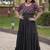 Designer kora cotton embroidered gown with real mirror work  free size