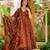 Multicolor floral printed anarkali suit for women