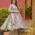 Multicolor floral printed anarkali suit for women
