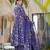 Multicolor floral printed anarkali suit for women