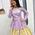 Violet Lehenga Navratri Choli