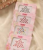 Traditional Velvet Bindi Pack Set - Pack of 4