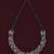 Silver trendy silver plated necklace set for women