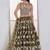 Alluring Olive Green Thread Work Net Mehendi Wear Lehenga Choli