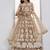 Dazzling Beige Embroidered Net Marriage Wear Lehenga With Blouse