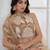 Dazzling Beige Embroidered Net Marriage Wear Lehenga With Blouse