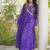 Women   s bandhani print kurti with kutchi patchwork | free size 38   44 | faux georgette