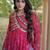  bandhani print kurti with kutchi patchwork -  free size 