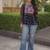  bandhani print kurti with kutchi patchwork -  free size 