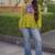  bandhani print kurti with kutchi patchwork -  free size 