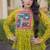  bandhani print kurti with kutchi patchwork -  free size 
