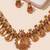 Gold plated temple heritage necklace set