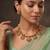 Gold plated temple heritage necklace set