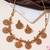 Gold plated temple heritage necklace set