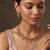 Gold plated heritage necklace set