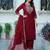 Women Floral Embroidered Kurta with Trousers & Dupatta