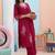 Women Floral Embroidered Regular Thread Work Kurta with Trousers & With Dupatta