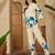 Printed Beige Cotton Blend Co Ords for Women