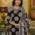 Women Ethnic Motifs Printed Regular Thread Work Kurta with Palazzos & With Dupatta