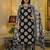 Women Ethnic Motifs Printed Regular Thread Work Kurta with Palazzos & With Dupatta