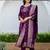 Women Woven Design Kurta with Trousers & Dupatta