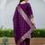 Women Woven Design Kurta with Trousers & Dupatta