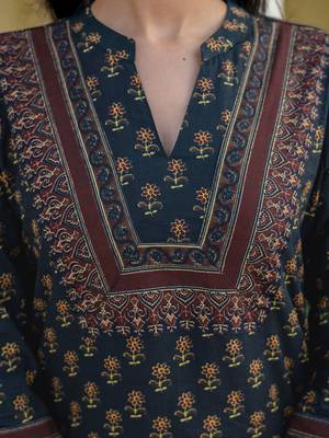 Women Ethnic Motifs Print Regular Kurta with Trousers & With Dupatta 7