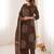 Women Ethnic Motifs Printed Regular Kurta with Trousers & With Dupatta