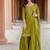 Women Floral Embroidered Regular Thread Work Kurta with Sharara & Dupatta
