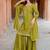 Women Floral Embroidered Regular Thread Work Kurta with Sharara & Dupatta