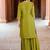 Women Floral Embroidered Regular Thread Work Kurta with Sharara & Dupatta
