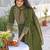 Women Ethnic Motifs Embroidered Regular Kurta with Palazzos & With Dupatta