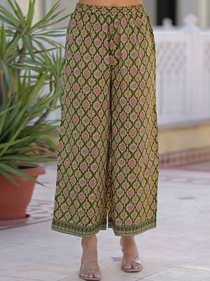 Women Ethnic Motifs Embroidered Regular Kurta with Palazzos & With Dupatta 4