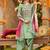 Women Floral Embroidered Regular Thread Work Kurta with Patiala & With Dupatta