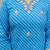 Women Leheriya Printed Kurta with Trousers & Dupatta